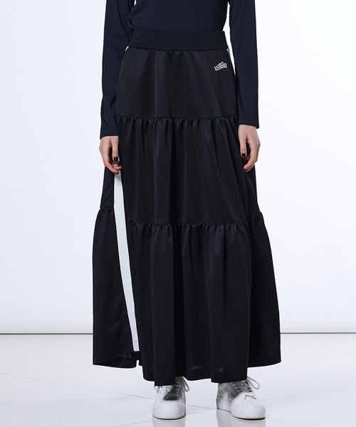 DOUBLE STANDARD CLOTHING ティアードスカート ESSENTIAL（DOUBLE STANDARD CLOTHING） スカート ブライトキング