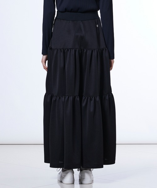 DOUBLE STANDARD CLOTHING ティアードスカート ESSENTIAL（DOUBLE STANDARD CLOTHING） スカート ブライトキング