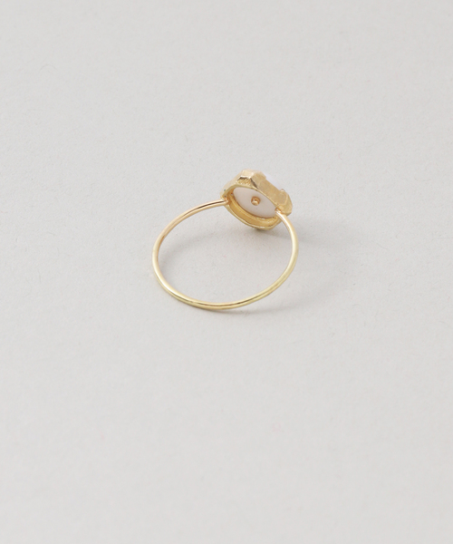 指輪 リング GIGI/ジジ 別注 PEARL SQUARE RING EX レディースの画像