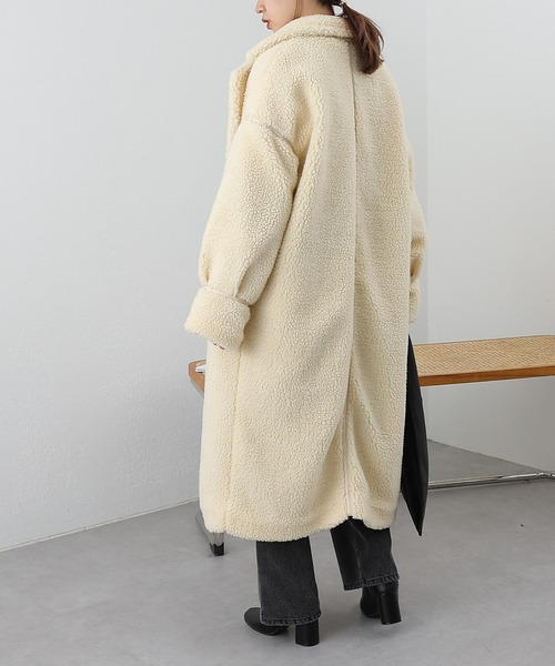 「COLONY 2139」 チェスターコート FREE ブラック レディース_画像4