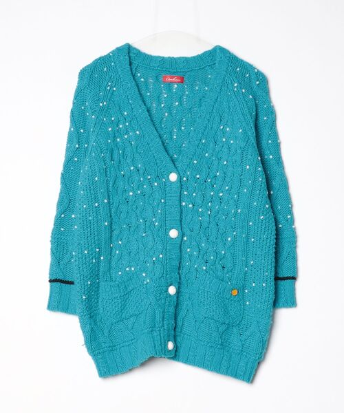 Coohem（コーヘン） ニットカーディガン FREE ブルー レディース