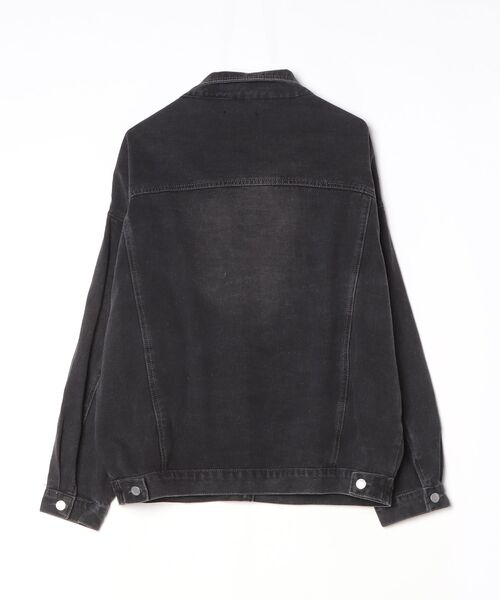 「non-hedge」 デニムジャケット FREE ブラック レディース_画像2