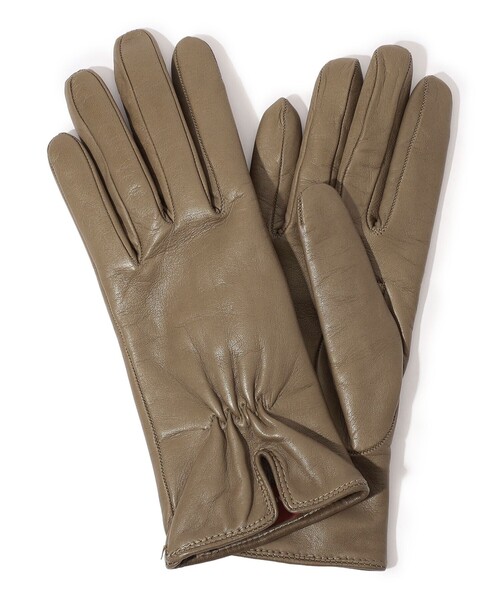 CARIDEI（カリデイ） 手袋 ギャザー グローブ レディース : ZOZOTOWN