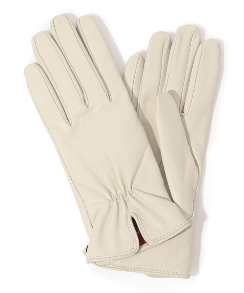 CARIDEI（カリデイ） 手袋 ギャザー グローブ レディース : ZOZOTOWN