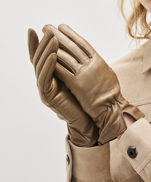 CARIDEI（カリデイ） 手袋 ギャザー グローブ レディース : ZOZOTOWN