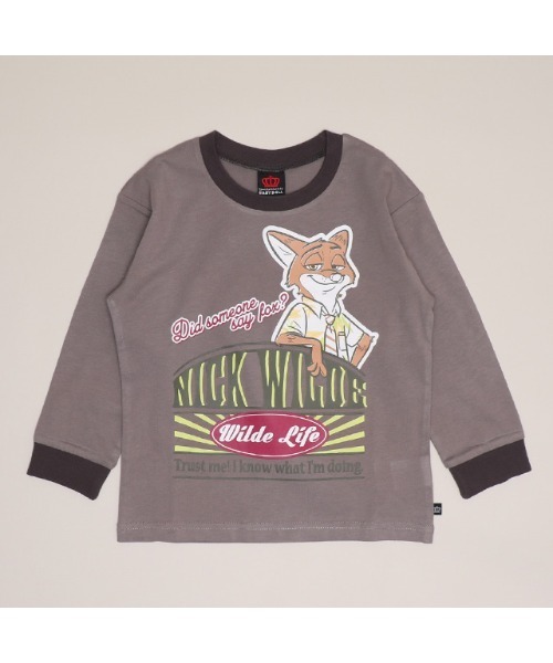 Disney（ディズニー） tシャツ ズートピア ロンT 1335K キッズ 子供服