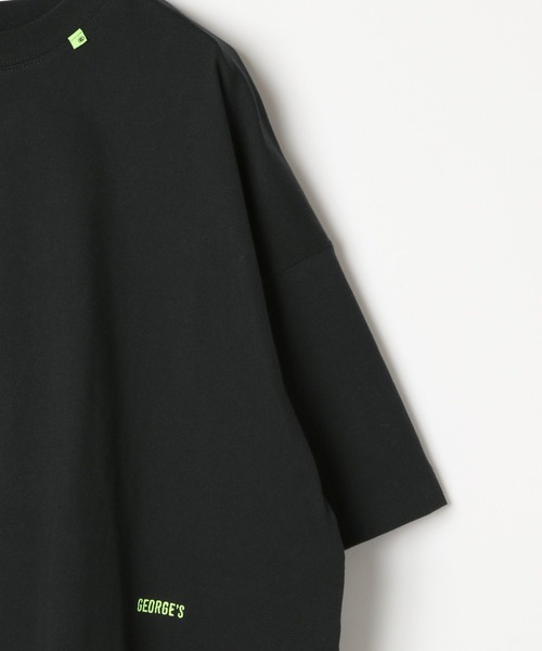 「GEORGE'S」 半袖Tシャツ MEDIUM ホワイト メンズ_画像4