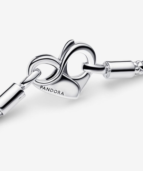 PANDORA シルバーブレスレット 17センチ PANDORA（パンドラ） ブレスレット 17cm シルバー レディース