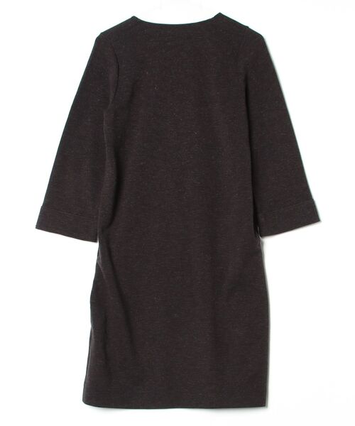 「LAPIS LUCE PER BEAMS」 長袖ワンピース - グレー レディース_画像2