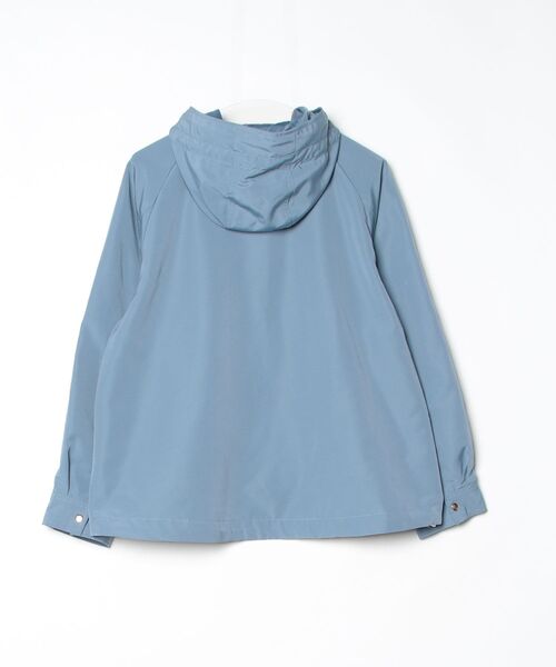「DRESKIP」 マウンテンパーカー 04 ブルー レディース_画像2