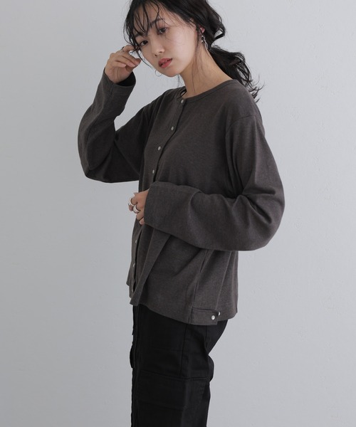「ElegChic」 「LARU」カーゴパンツ L ブラック レディース_画像3