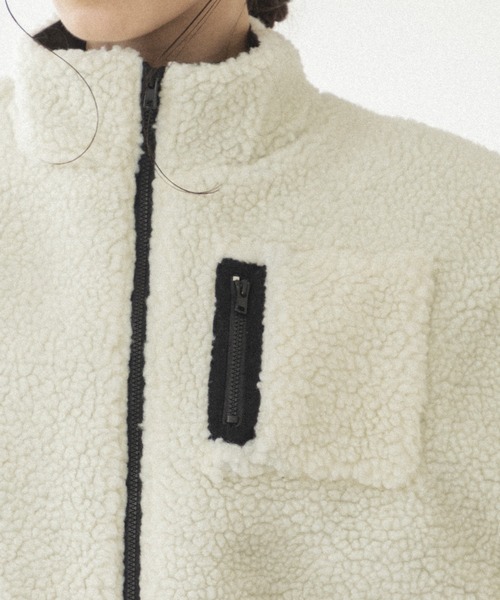 「pairmanon」 ブルゾン FREE スモークピンク レディース_画像2