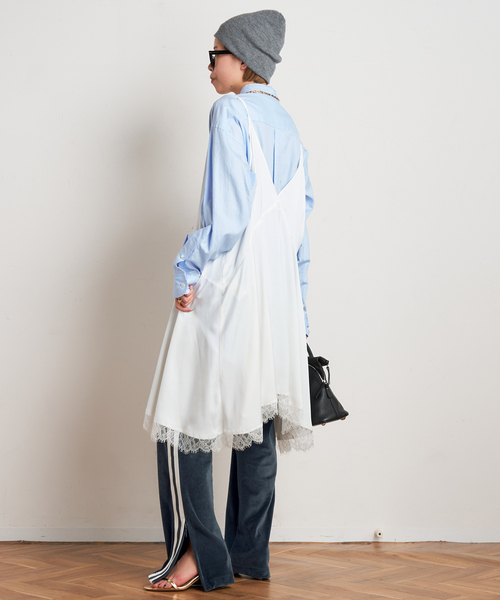 ap studio ドッキング　レース　ワンピース AP STUDIO ワンピース NEWレースドッキングワンピース : ZOZOTOWN