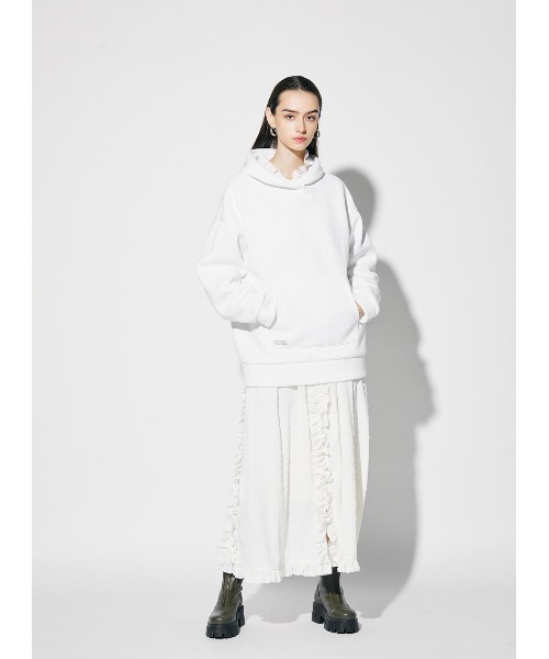 「COEL」 プルオーバーパーカー MEDIUM ブラック レディース_画像2