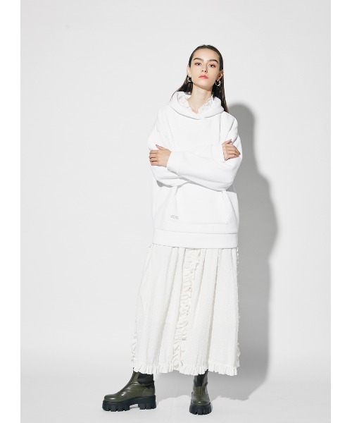 「COEL」 プルオーバーパーカー MEDIUM ブラック レディース_画像4