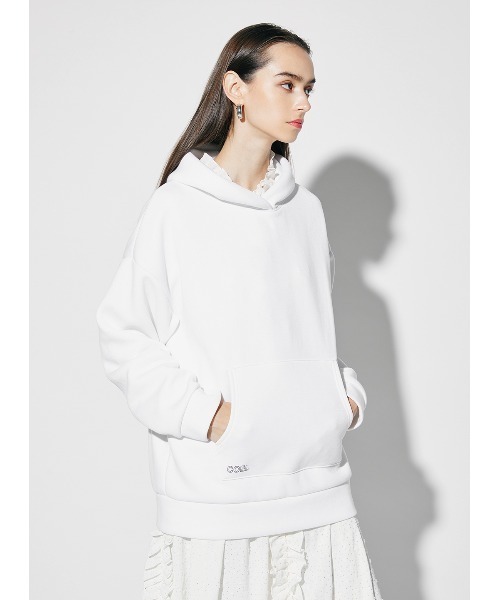 「COEL」 プルオーバーパーカー MEDIUM ブラック レディース_画像6