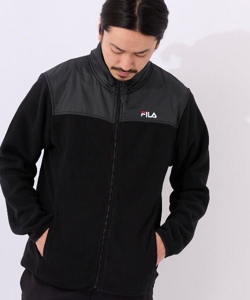 「FILA」 ブルゾン X-LARGE ブラック メンズ_画像8