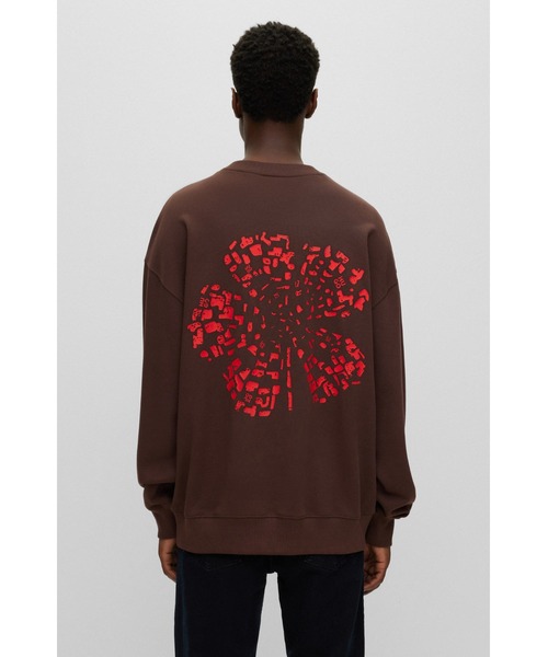 「HUGO」 スウェットカットソー XX-LARGE ホワイト メンズ_画像2