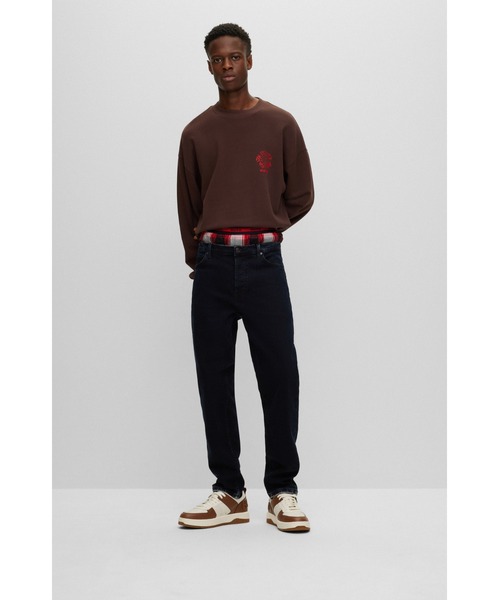 「HUGO」 スウェットカットソー XX-LARGE ホワイト メンズ_画像4