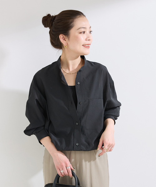 B.C STOCK（ベーセーストック） ブラウス シャツ 手洗い可 / インナー