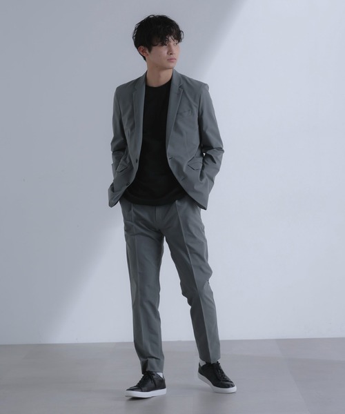 NANO universe（ナノ・ユニバース） セットアップ M グレー メンズ