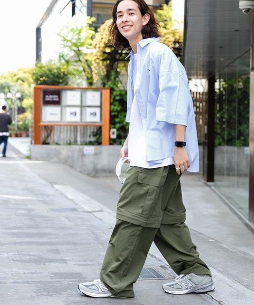 「WEGO」 カーゴパンツ MEDIUM カーキ メンズ_画像2