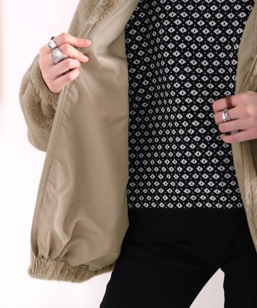 「classicalelf」 ブルゾン LARGE グレー レディース_画像4