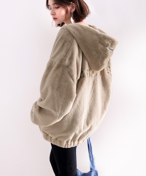 「classicalelf」 ブルゾン LARGE グレー レディース_画像7