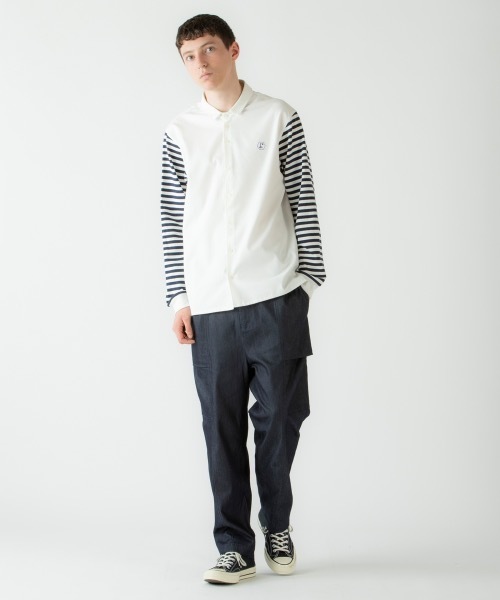 「rehacer」 デニムパンツ MEDIUM ダークインディゴブルー メンズ_画像3