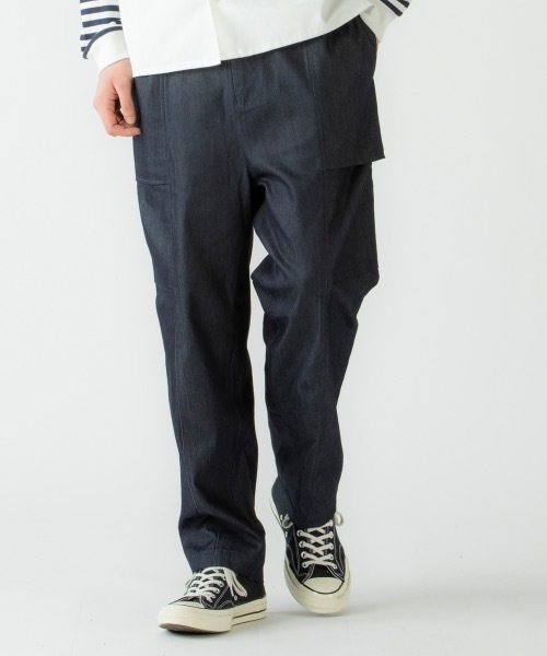 「rehacer」 デニムパンツ MEDIUM ダークインディゴブルー メンズ_画像8