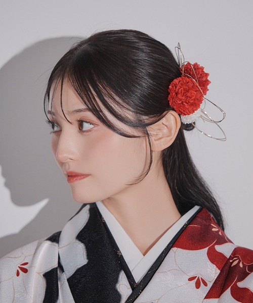 sugar nine ドライフラワーセット髪飾り「卒業袴小物」2 レディース