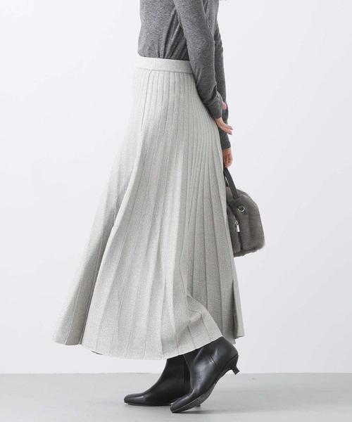 「Torrazzo Donna」 ニットスカート FREE ゴールド レディース_画像7