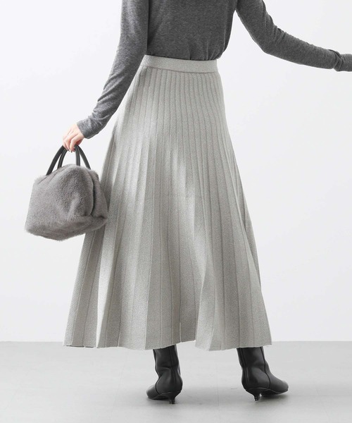 「Torrazzo Donna」 ニットスカート FREE ゴールド レディース_画像8