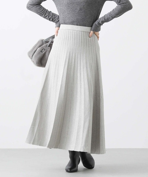 「Torrazzo Donna」 ニットスカート FREE ゴールド レディース_画像9