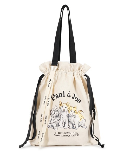 「PAUL & JOE ACCESSOIRES」 トートバッグ FREE ブラック レディース_画像2