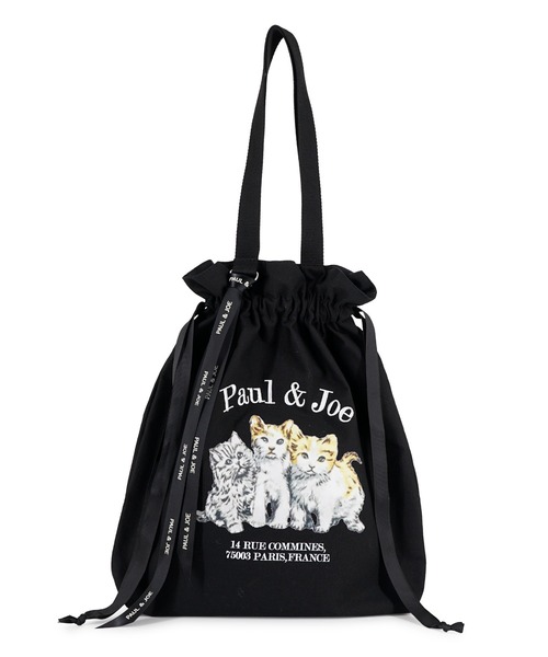 「PAUL & JOE ACCESSOIRES」 トートバッグ FREE ブラック レディース_画像7