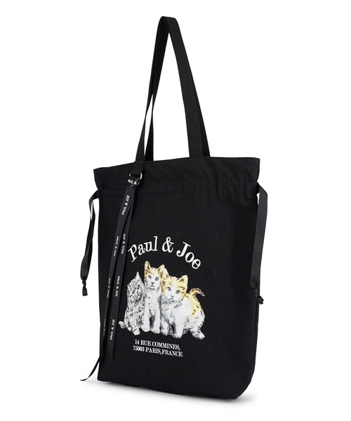 「PAUL & JOE ACCESSOIRES」 トートバッグ FREE ブラック レディース_画像9