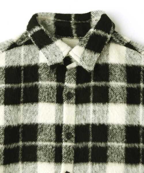 「WHITELAND」 長袖シャツ F ブラウン レディース_画像9