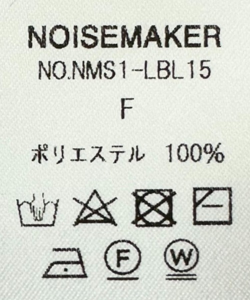 「NOISE MAKER」 長袖ブラウス FREE ブラック レディース_画像5