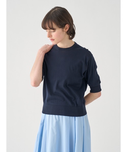 JOHN SMEDLEY（ジョンスメドレー） ニット セーター ターンバック5分