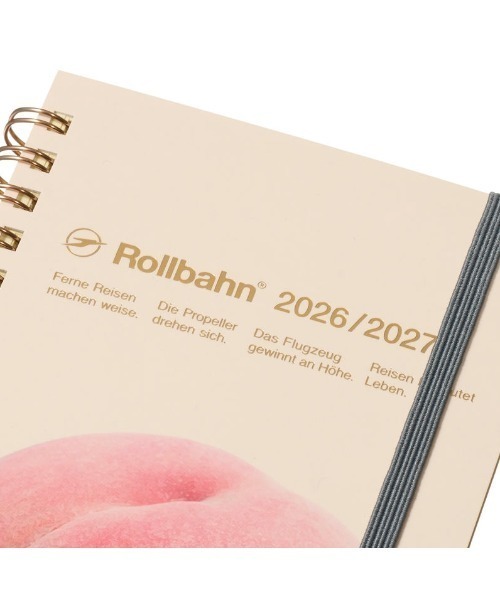 Rollbahn 手帳 「手帳 2026-2027年版／2026年3月始まり」「直営店限定