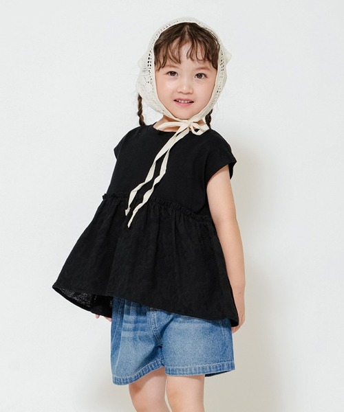 RIO（リオ） パンツ デニム・カラーツイルショートパンツ キッズ 子供