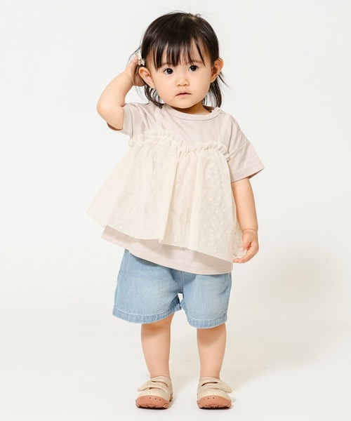 パンツ Rio RIO（リオ） パンツ デニム・カラーツイルショートパンツ キッズ 子供