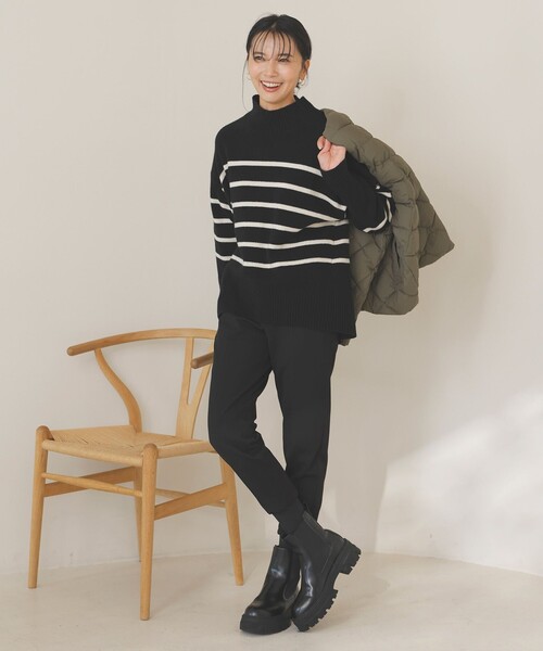 「UNFILO」 カーゴパンツ MEDIUM ブラック レディース_画像3