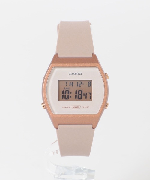 「CASIO」 デジタル腕時計 - ブラック レディース_画像7