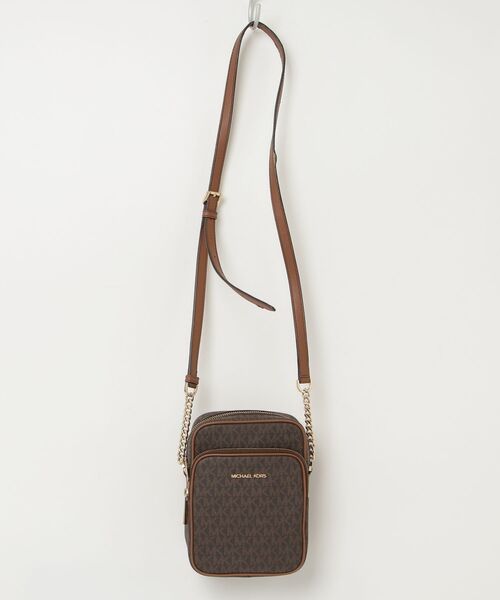 MICHAEL KORS ブラウン ショルダーバッグ MICHAEL KORS（マイケルコース） ショルダーバッグ - ブラウン