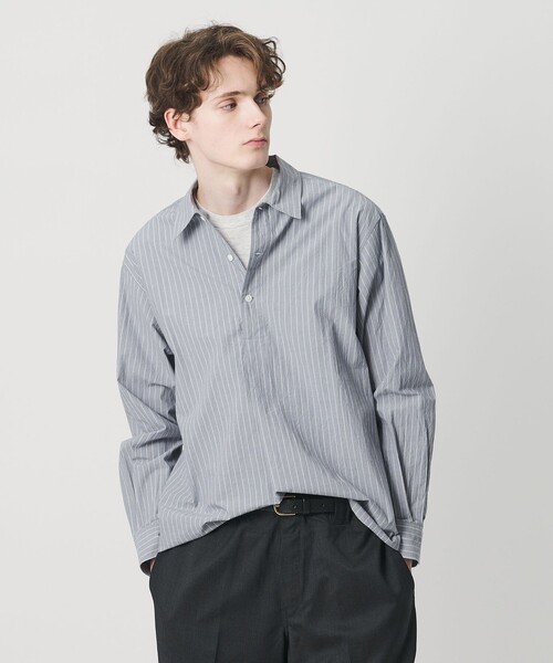 BEAUTY＆YOUTH UNITED ARROWS シャツ TYP ワッシャー ピンストライプ