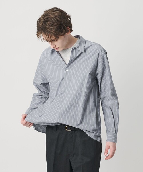 BEAUTY＆YOUTH UNITED ARROWS シャツ TYP ワッシャー ピンストライプ