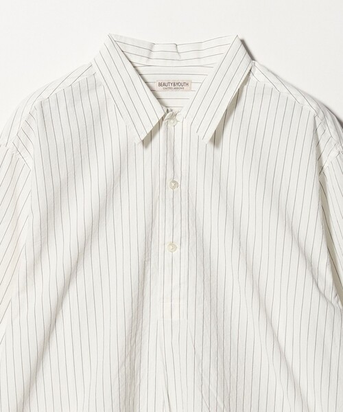 BEAUTY＆YOUTH UNITED ARROWS シャツ TYP ワッシャー ピンストライプ