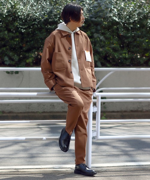 「INHERIT」 ジャケット SMALL ブラウン メンズ_画像7